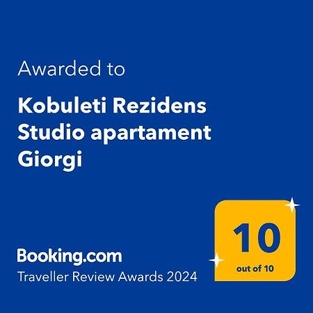 Kobuleti Rezidens Studio Apartament Giorgi Appartement Buitenkant foto